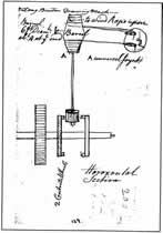 Sketch of Long Benton Draining Machine