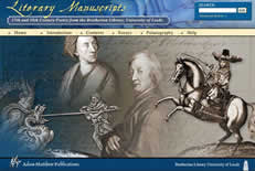 Literary Manuscripts (Leeds) Online