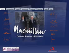 Macmillan Cabinet Papers, 1957-1963, Online